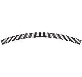 Hornby R8262 4th Radius Curve 45 deg Hornby R8262 4th Radius Curve 45 deg